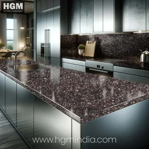 Sapphire-Brown Granite